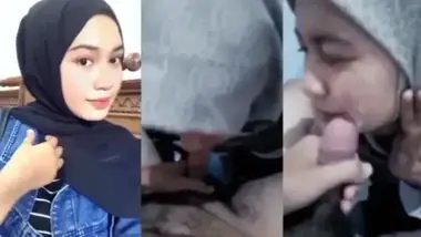 Hijaber Sepong Kontol Crot Muka poster